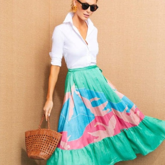 Anthropologie Carolina k Rosa skirt size medium